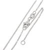 Image 7 : NEW Classic 14k White Gold 0.57 ctw Round Prong Diamond Solitaire Pendant Neckla