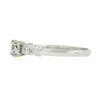 Image 6 : Antique Art Deco Platinum .34 ctw Round Diamond w/ Accents Promise Engagement Ri