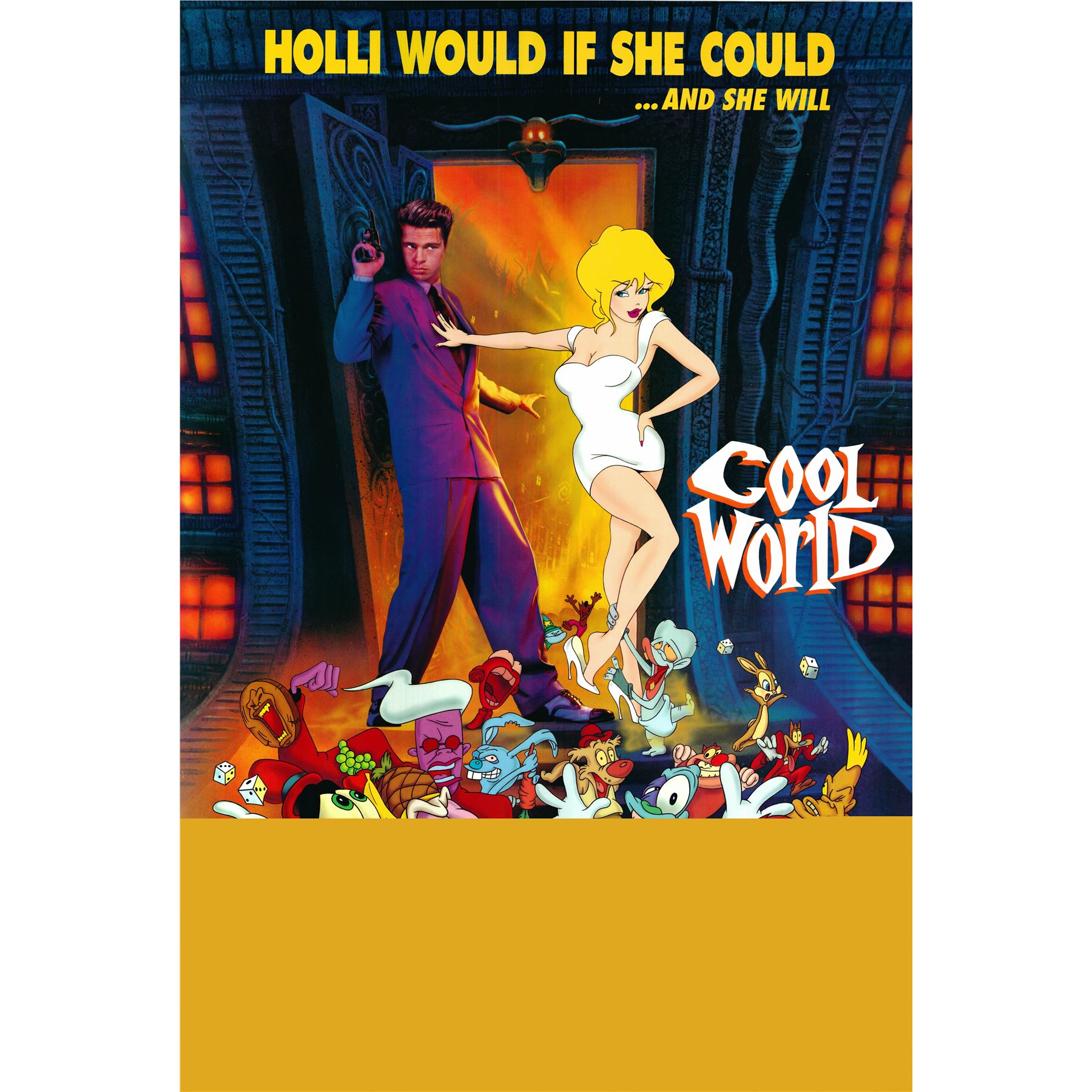 Cool World 1992 original movie poster