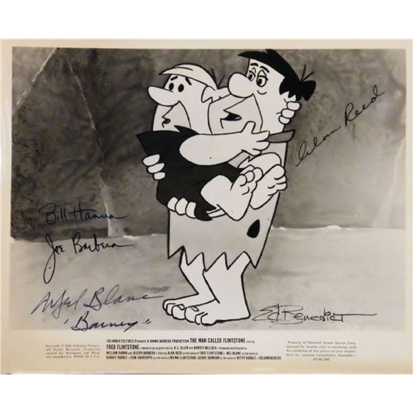 The Man Called Flintstone signed promo photo