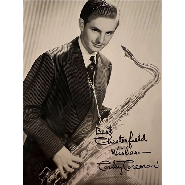 Corky Corcoran signed photo
