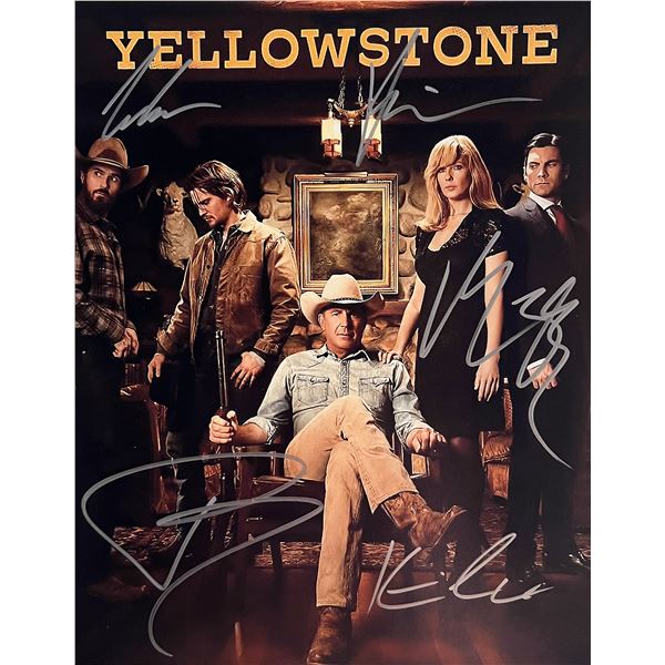 Yellowstone cast signed photo
