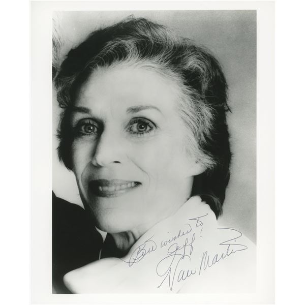 Nan Martin signed photo