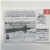 Image 1 : WWII HM Submarine P37 Unbending crew signed Commemorative Royal Naval Cover