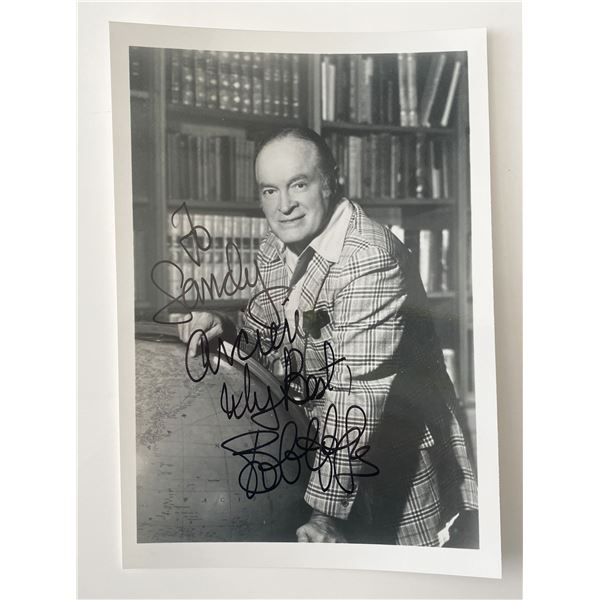 Bob Hope signed photo
