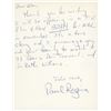 Image 1 : Paul Regina signed letter