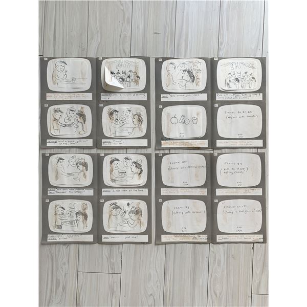 How We Feel About Taste  storyboard booklet