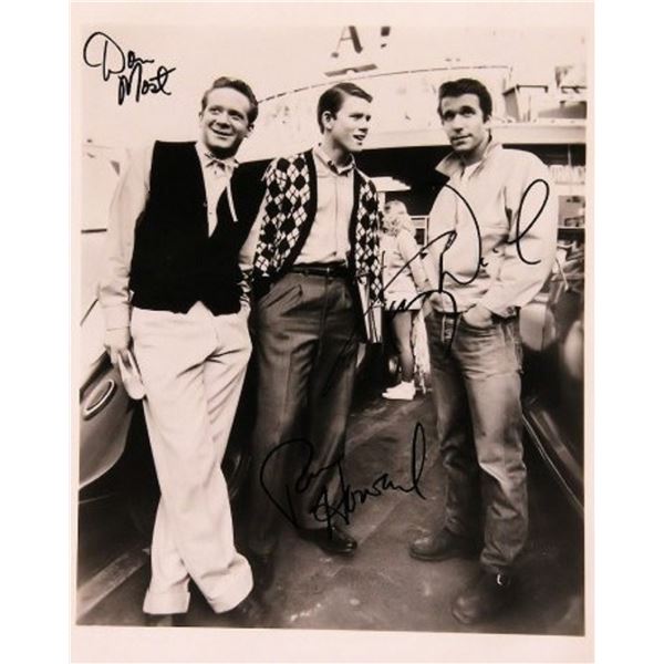 Happy Days signed cast promo photo