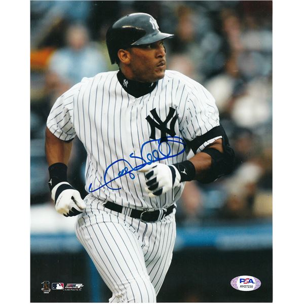 NY Yankees Gary Sheffied signed photo. PSA