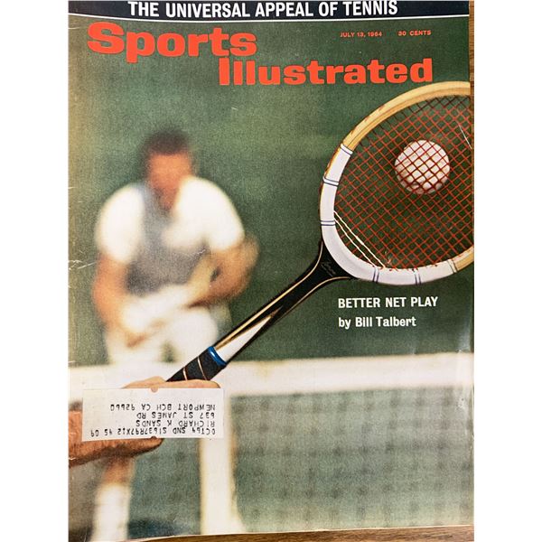 Sports Illustrated Magazine 1964 Bill Talbert Issue