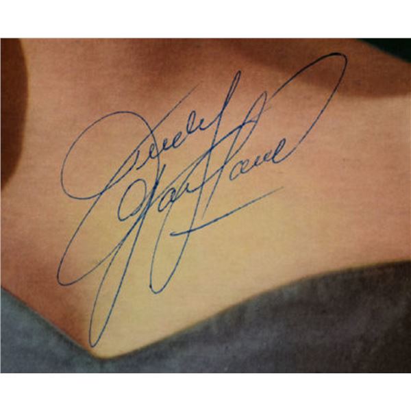 Judy Garland Judy signed album