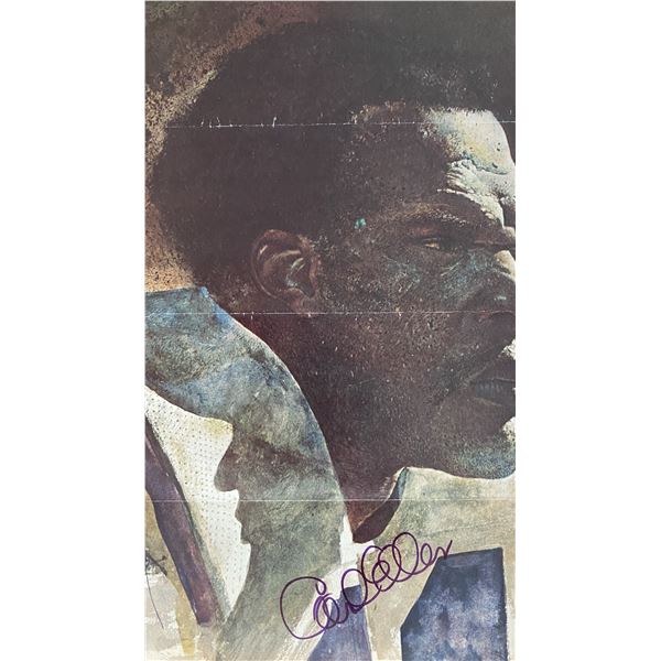 Minnesota Vikings Carl Eller signed magazine sheet