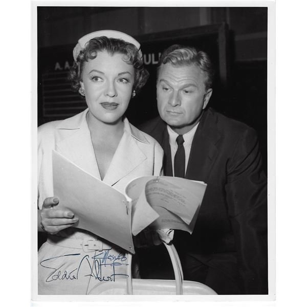 Green Acres Eddie Albert Signed Photo