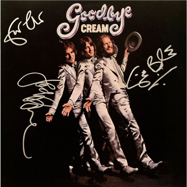 Cream Goodbye signed album