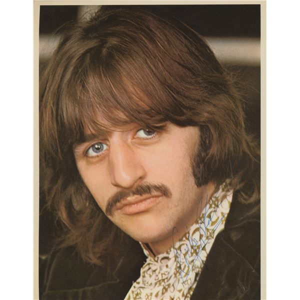 Ringo Starr signed photo. GFA Authenticated