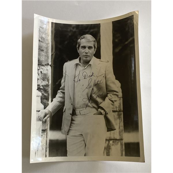 Perry Como signed photo