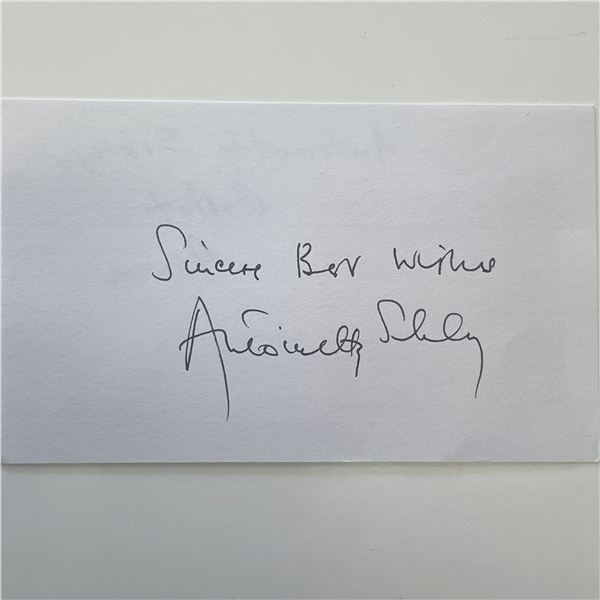 Prima ballerina Antoinette Sibley original signature