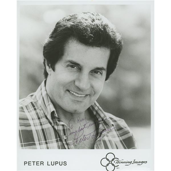 Peter Lupus signed photo
