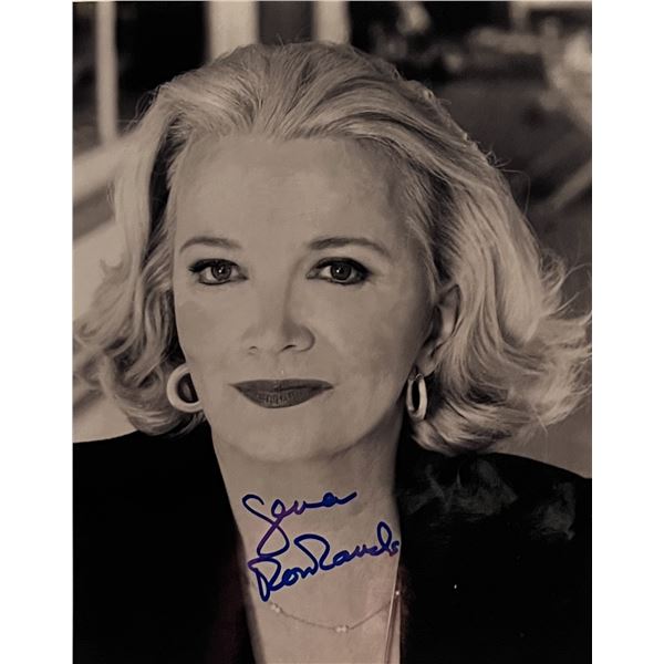 Gena Rowlands signed photo