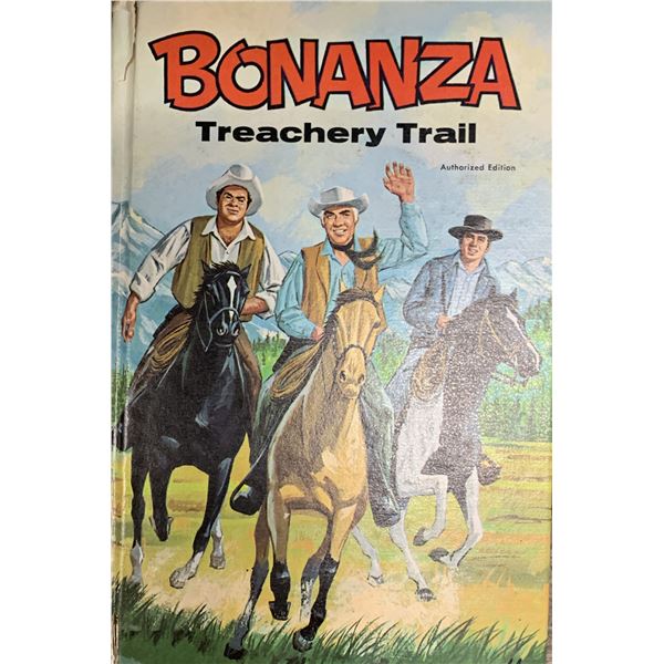 Bonanza cast signed 1968 book