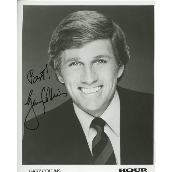 Gary Collins signed photo
