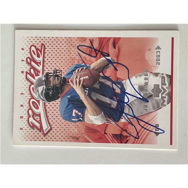 Portland State Juston Wood 2003 Upper Deck #326 signed trading card