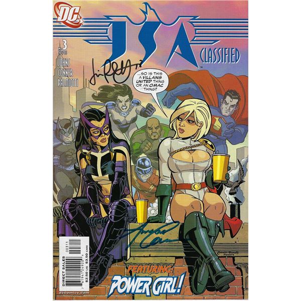 JSA Classified signed comic book(2005) #3A