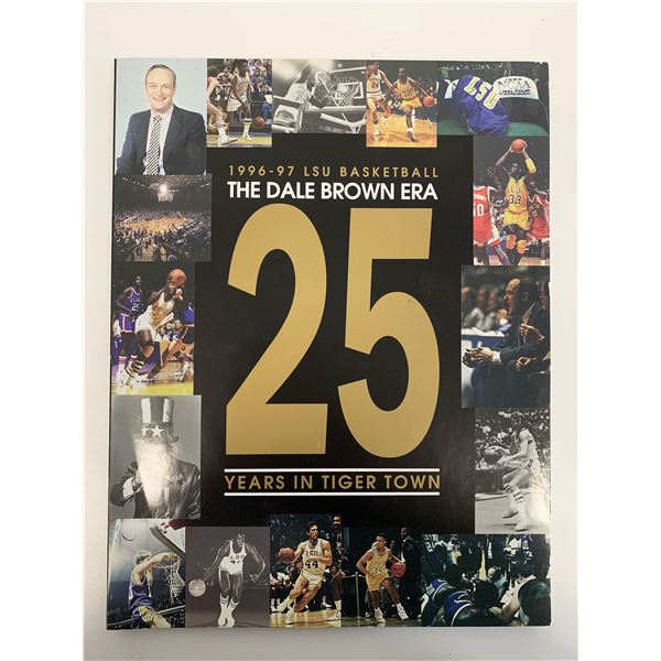 1996-7 LSU Basketball - The Dale Brown Era - 25 Years in Tiger Town Book