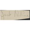Image 1 : Jack La Rue signature cut