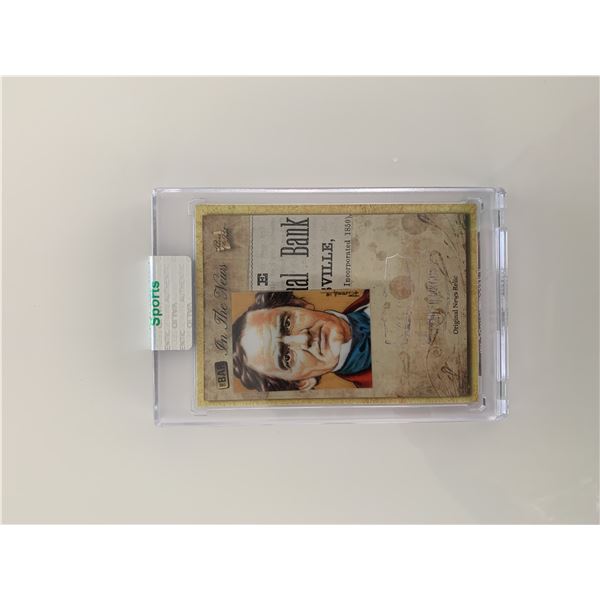 Historical relic card