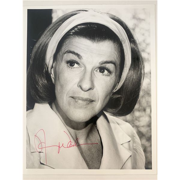 Nancy Walker signed photo