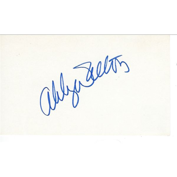 Abby Dalton original signature