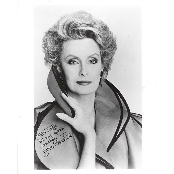 Dina Merrill signed photo