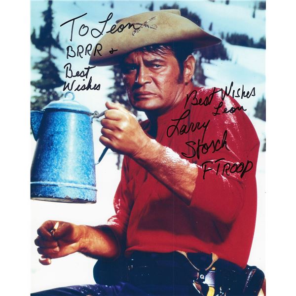 F-Troop Larry Storch signed photo