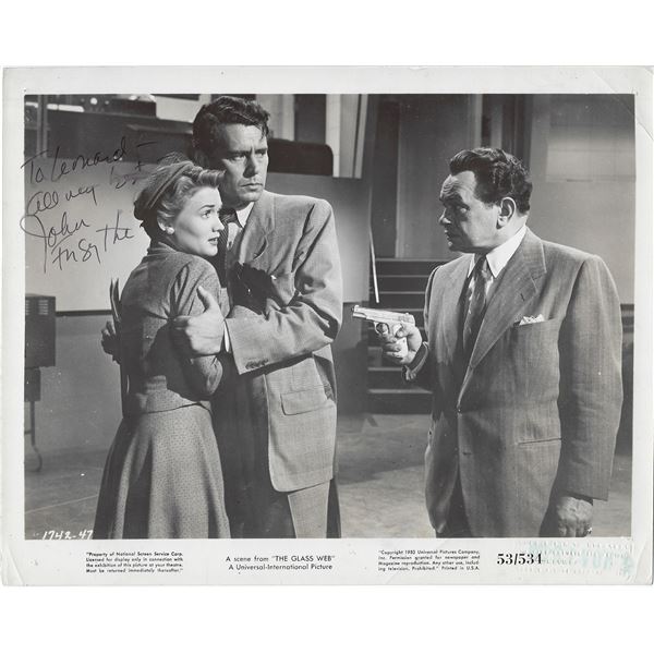 John Forsythe Signed Photo