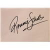 Image 1 : Ronnie Schell signature slip