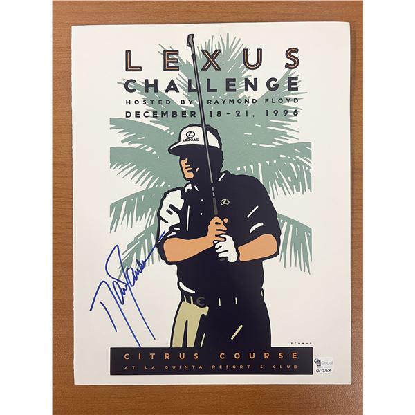 Dan Jansen signed Lexus Challenge program
