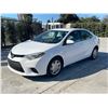 Image 1 : TOYT COROLLA 2014 O/S TITLE 2 DAYS