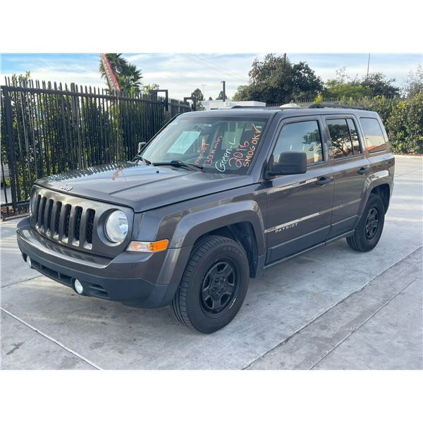 JEEP PATRIOT 2016 T-DON - SMOG