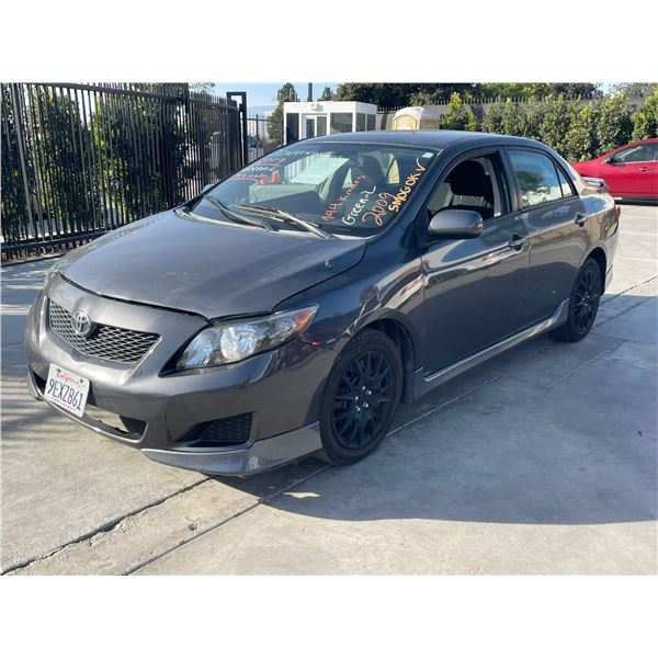 TOYT COROLLA 2009 SALV-T-DON SMOG