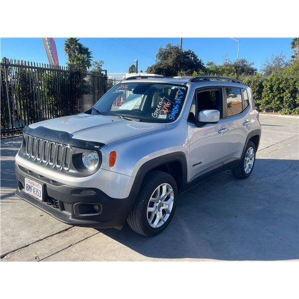 JEEP RENEGADE 2016 WAIT/TITLE- SMOG