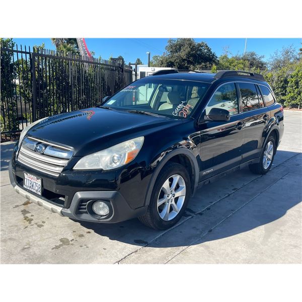 SUBA OUTBACK 2014 APP DUP/T -