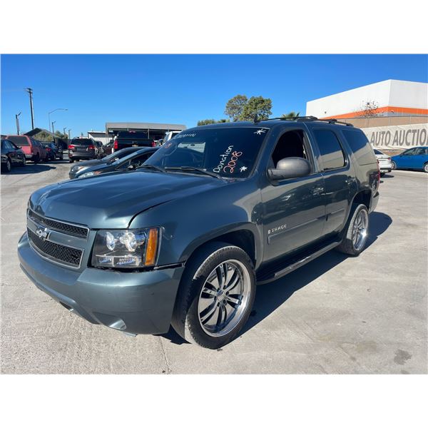 CHEV TAHOE 2008 SALV T/DONATION