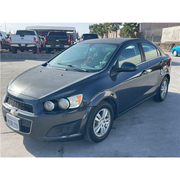 CHEV SONIC 2014 T-DONATION