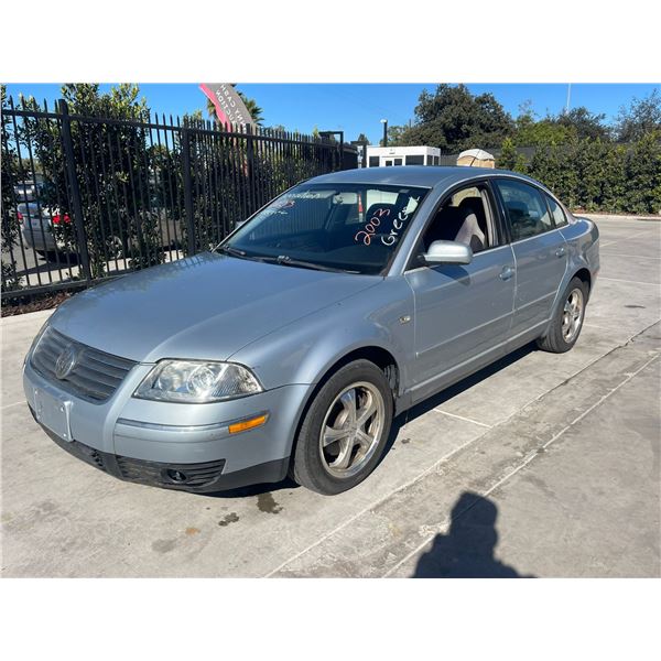 VOLK PASSAT 2003 T-DONATION