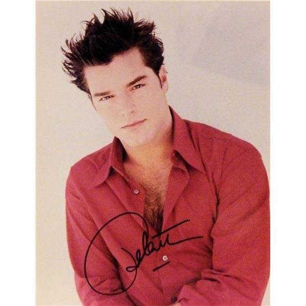 Ricky Martin signed promo photo