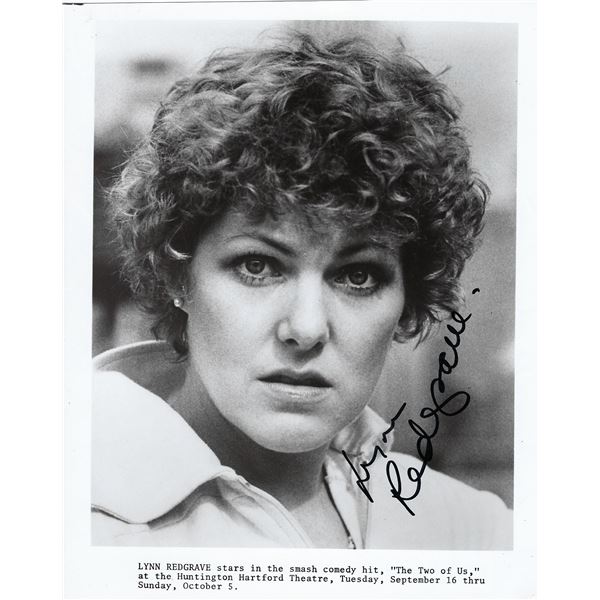 The Two of Us Lynn Redgrave signed photo
