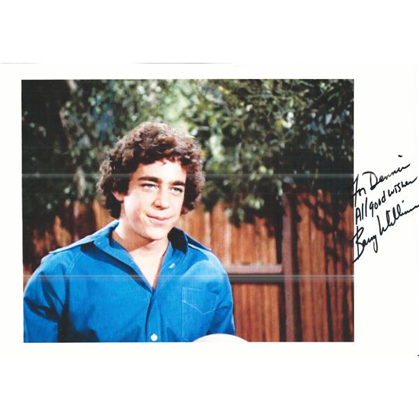 The Brady Bunch Barry Williams signed photo