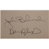 Image 1 : John Belushi and Dan Aykroyd signature slip