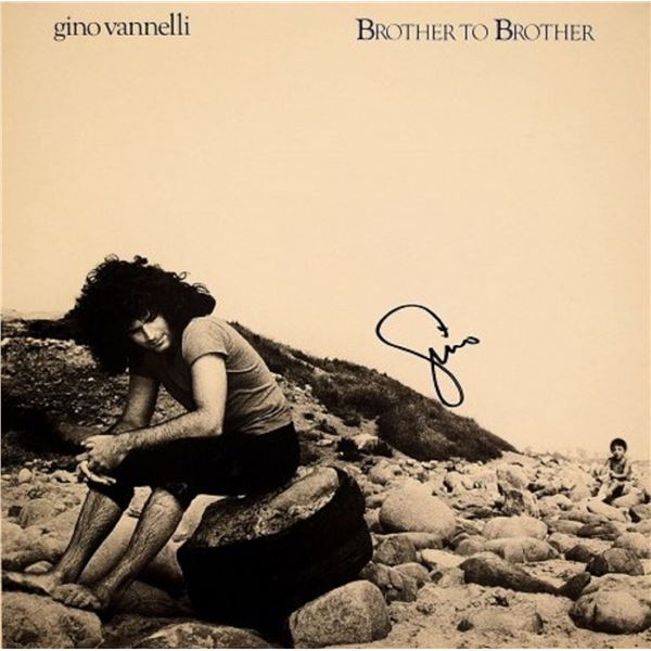 Gino Vannelli signed "Brother To Brother" album